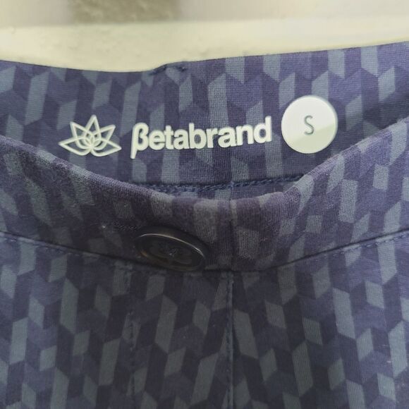 Betabrand Blue Chevron Pant - Picture 5 of 5